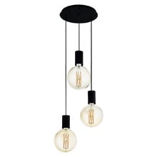 Pozueta Steel 3 Light Pendant
